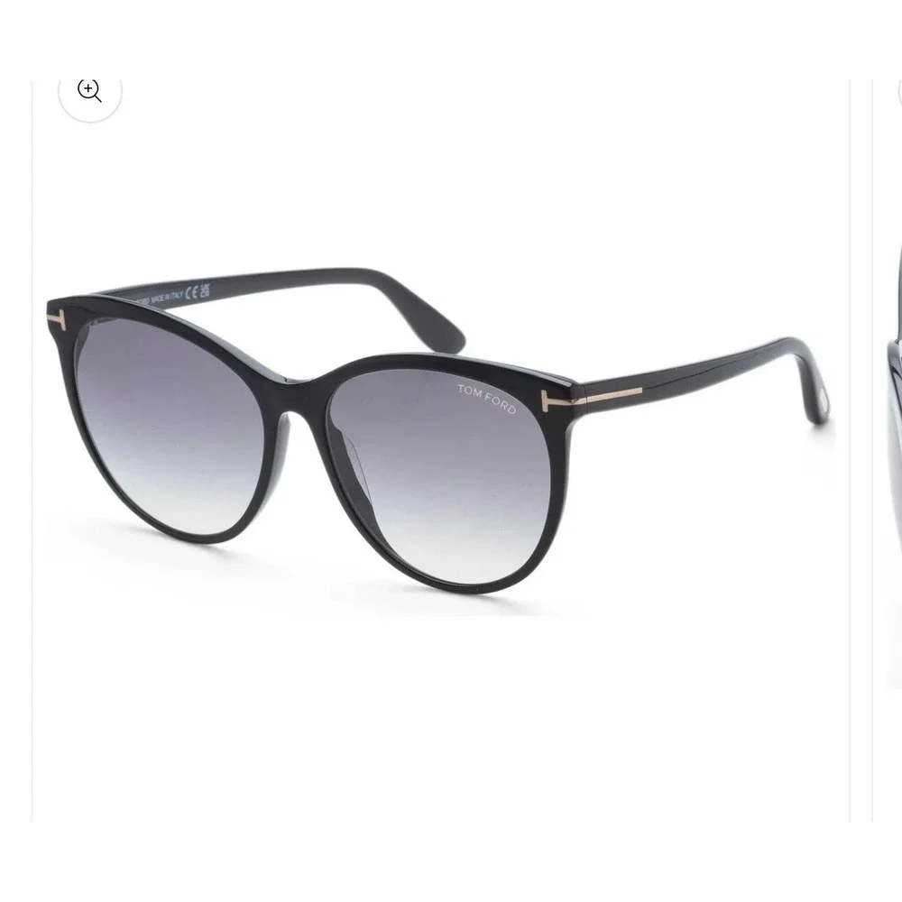 Tom Ford Sunglasses Cat Eye Maxim Womens Black  FT0787-01B-59 Made in Italy